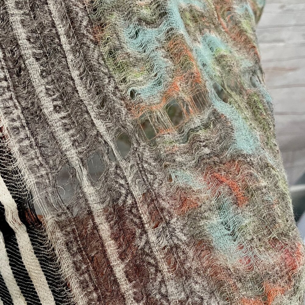 Epice Copenhagen/Paris Wool Shawl Scarf - Picture 8 of 9